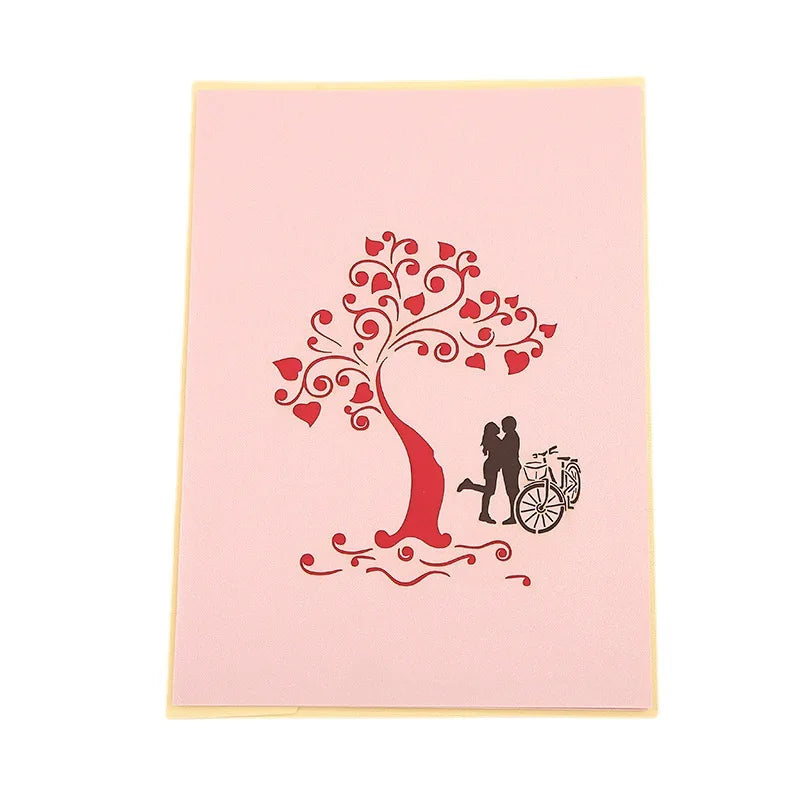 Valentine Day Cards 3D Love Greeting Card