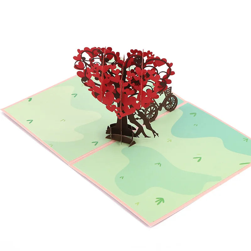 Valentine Day Cards 3D Love Greeting Card