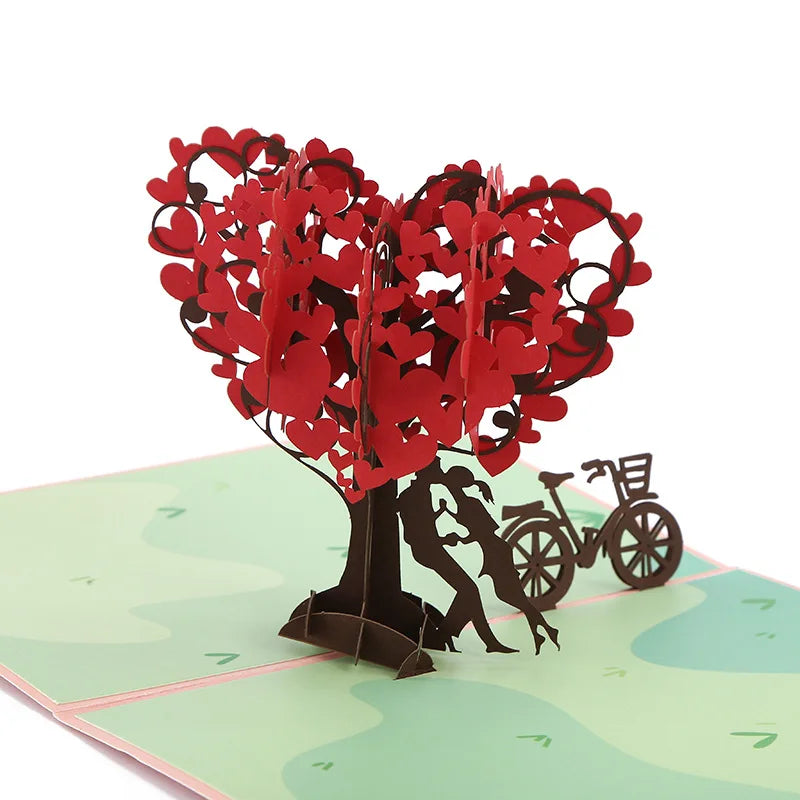 Valentine Day Cards 3D Love Greeting Card